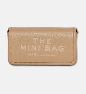 Marc Jacobs Grained Leather Mini Bag, Light-brown, Packshot View