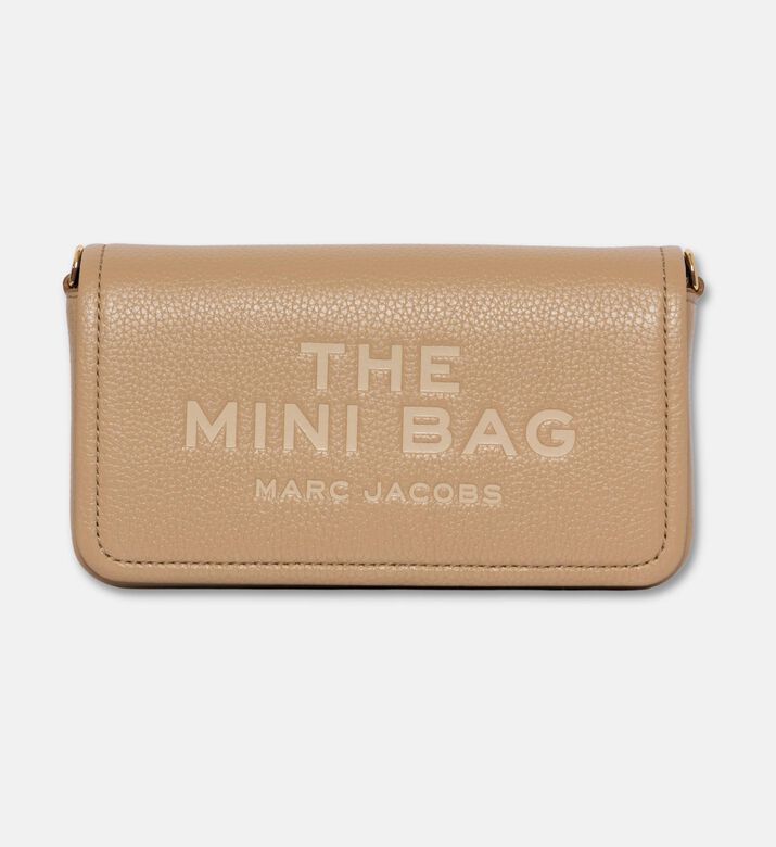 Marc Jacobs Grained Leather Mini Bag, Light-brown, Packshot View
