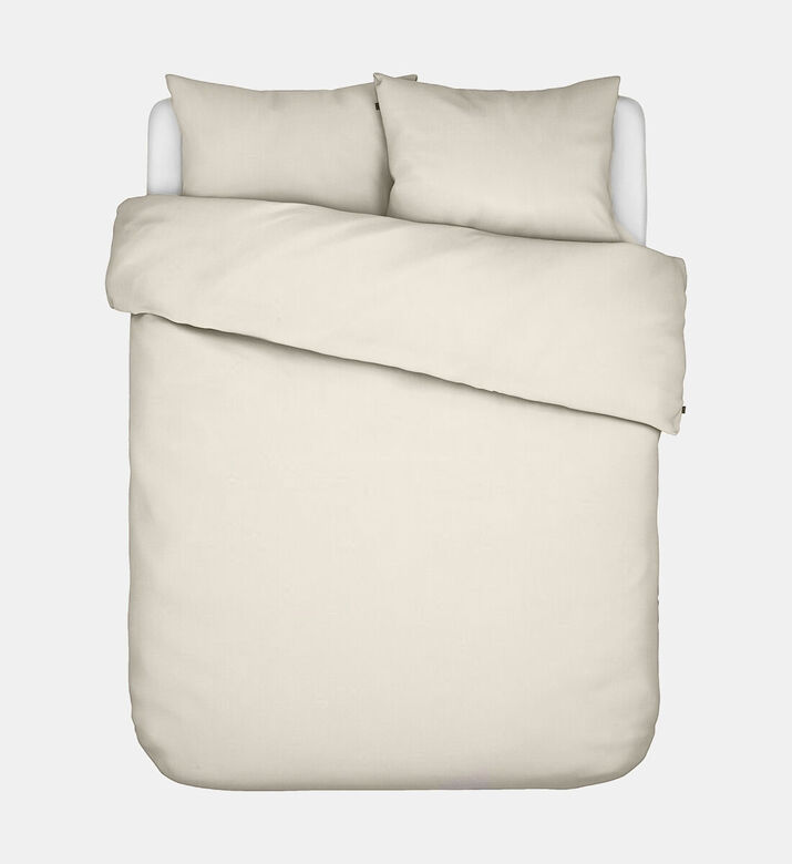 Home Deco and More Lima Cotton Sateen Fitted Sheet, Beige, 100x200x30-cm, Packshot View
