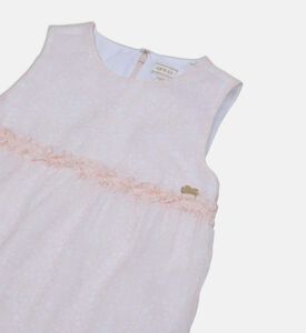 فستان واسع بطبعة على كامله