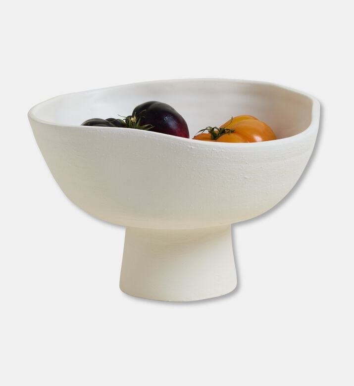 The table Edit Raised Vessel White, Packshot View