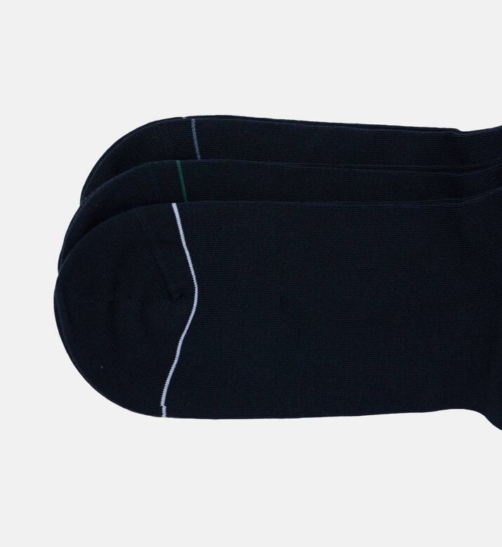 Logo-embroidery Elastic Band Socks