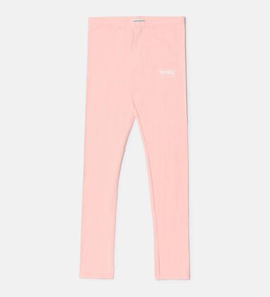 Cotton Jersey Logo-print Leggings