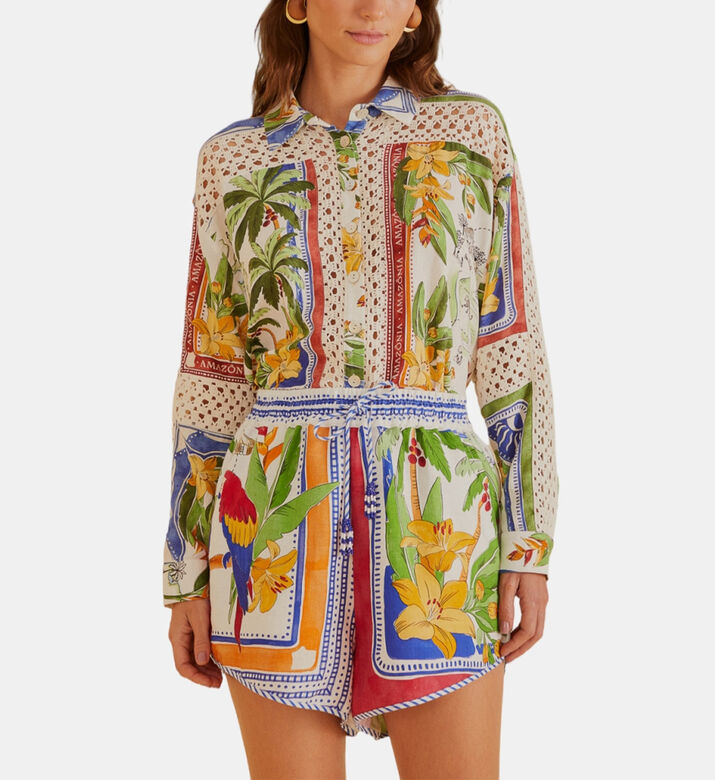 Tropical Destination Lenzing Ecovero Euroflax Shorts