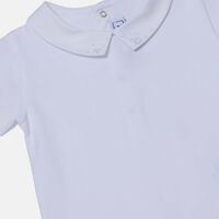 Cotton Peter Pan Collar Bodysuit