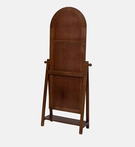 Home Deco and More Dorry Mango Wood Standing Mirror, Packshot View