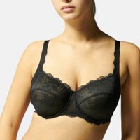 Lace Square Neckline Bra