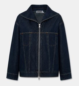Dawei Zip-fastening Long-sleeve Denim Jacket, Packshot View