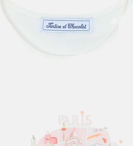 Paris Map-print T-shirt