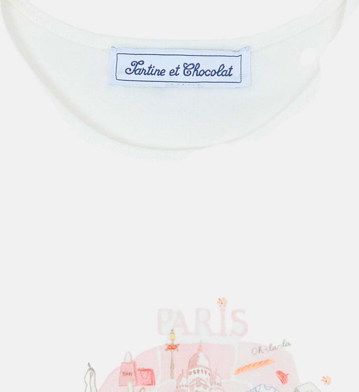 Paris Map-print T-shirt