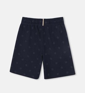 All-over Logo-print Elastic Waistband Shorts