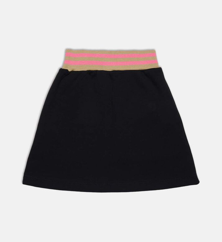 Striped Waistband Mini Skirt