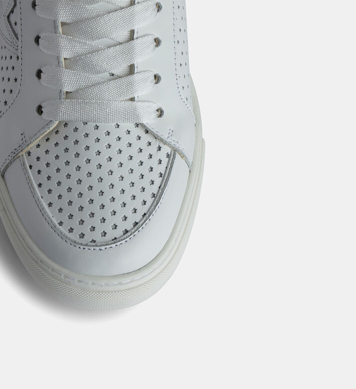 La Flash Calfskin Perfo Sneakers