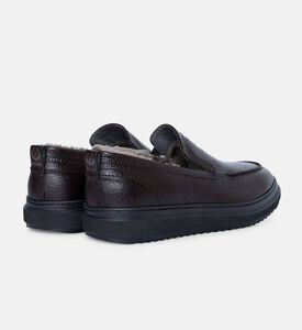 Leather Slip-on Sneakers