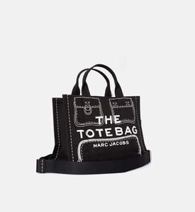 The Trompe L Oeil Cargo Canvas Medium Tote Bag The Trompe L Oeil Cargo Canvas Medium Tote Bag