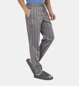 Stripped Elasticated Waist Pants