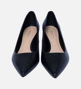 حذاء بكعب منخفض من جلد نابا