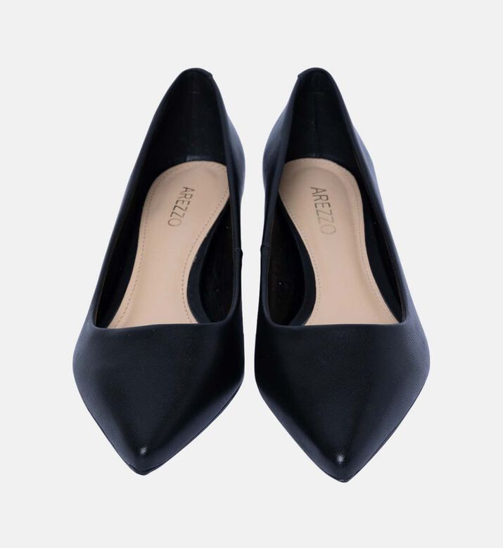 Nappa Leather Low Heel Shoes