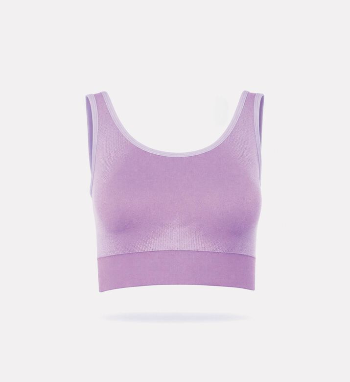 LIVE! Gradient Seamless Knit Top, Pink, L, Packshot View