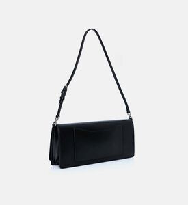 Marc Jacobs Cow Leather Flap Pocket Shoulder Bag, Black, Packshot View