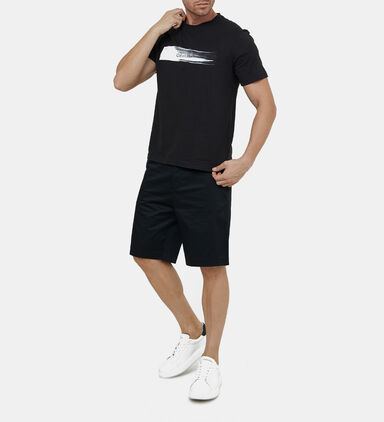 Cotton Brush Logo-print T-shirt