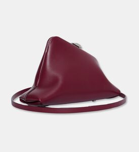 The Attico Day Off Small Shoulder Strap Clutch, Burgundy, Packshot View