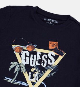 Oversized Logo-print Straight Hem T-shirt Oversized Logo-print Straight Hem T-shirt