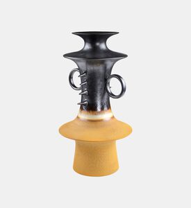 مزهرية برونزية من خشب داتوجا