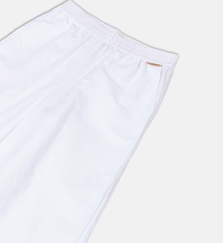 Wide-leg Cropped Trousers