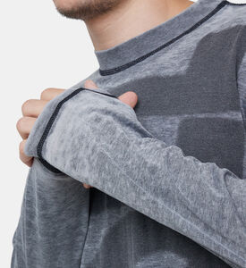 تيشيرت قطن بأكمام طويلة بلوغو