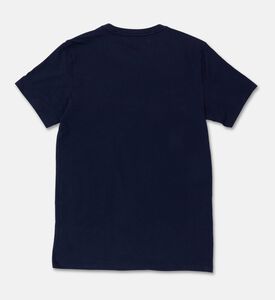Ralph Lauren Cotton Crewneck T-shirt, Navy, L, Packshot View
