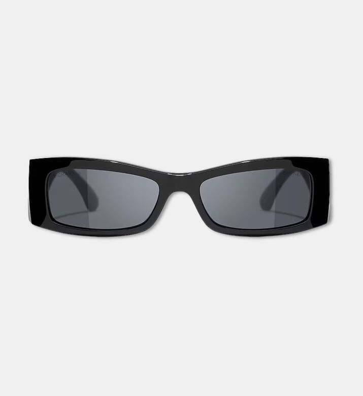 Chanel Sunglass, Black, Packshot View