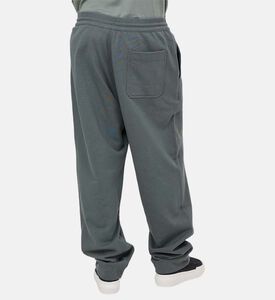 Y-3 بنطال قطن تيري مستقيم