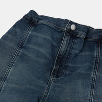 Denim Cargo Joggers