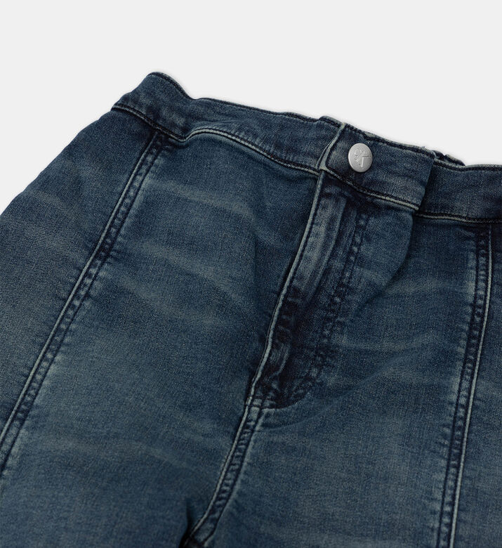 Denim Cargo Joggers