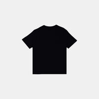 Cotton 7 Lines-print Crewneck T-shirt