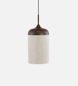 Light and Living Dania Wood Hanging Lamp, Packshot View