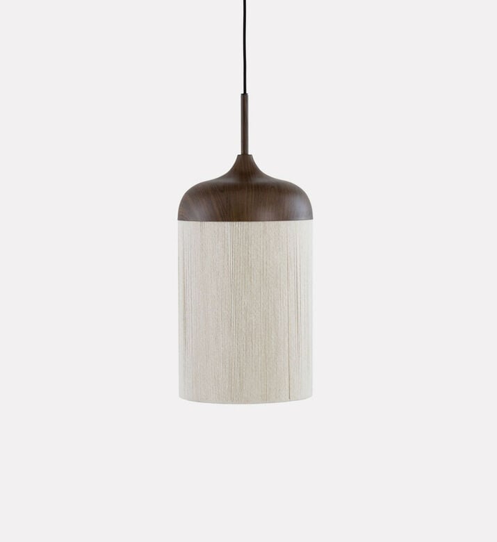 Light and Living Dania Wood Hanging Lamp, Packshot View