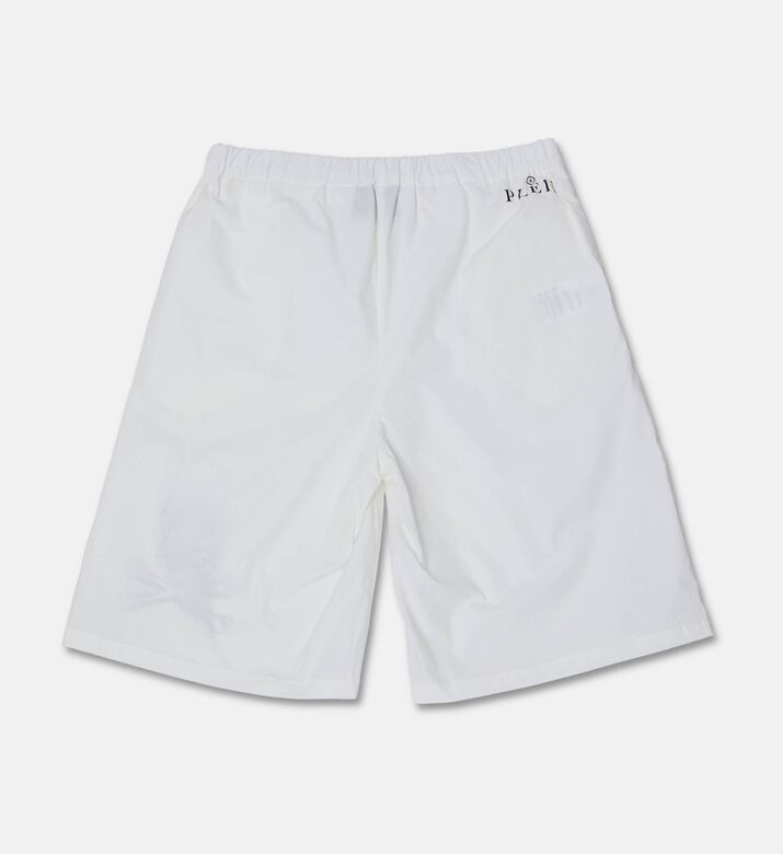Philipp Plein Popeline Cotton Shorts, Packshot View