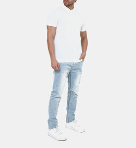 بنطال جينز قطن أنيق بـ5 جيوب