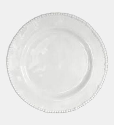 Pearl Embellished Dessert Plate