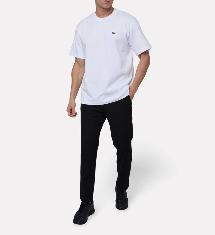 Lacoste Cotton Short-sleeve Crewneck T-shirt, Model View