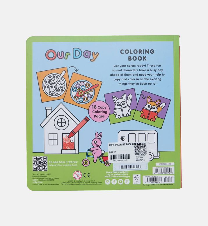 Our Day Copy Coloring Book