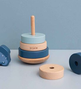 Mrs. Elephant Wooden Stacking Toy