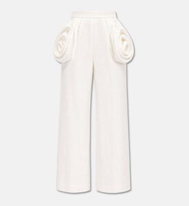 Savanna Galeries Lafayette Linen Draped Trousers, Packshot View