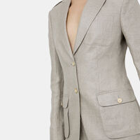 Linen Long-sleeve Jacket