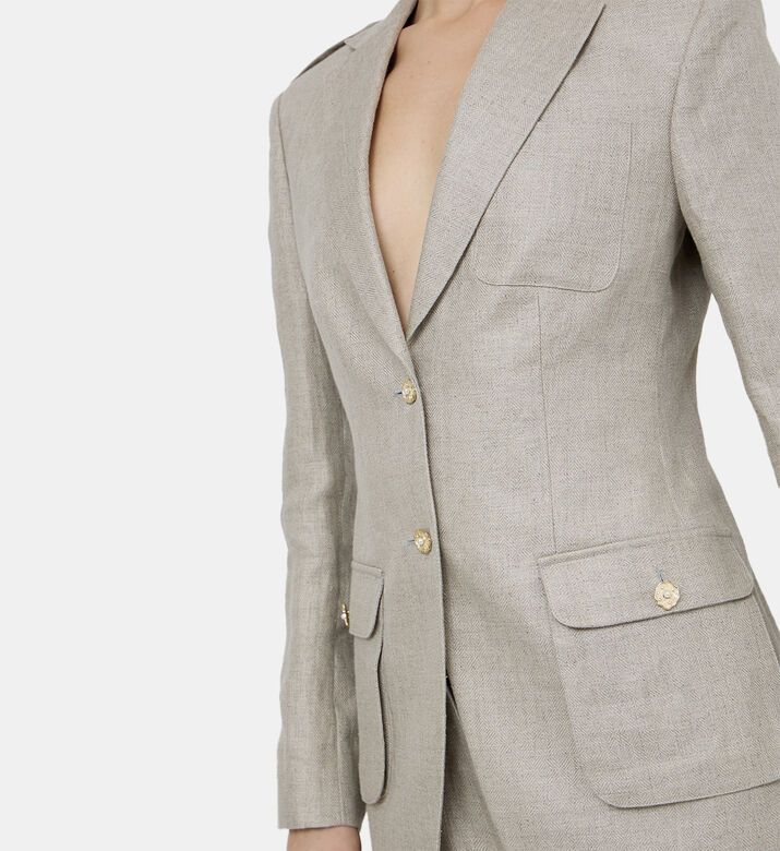Lou Tailored Hemp Jacket Lou Tailored Hemp Jacket