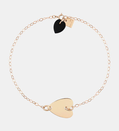 Angele Heart Onyx Braceleted 18k