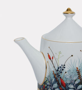 Imperial Winter Botanical Teapot, Packshot View