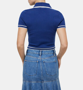 Marlena Button-up Fitted Polo Marlena Button-up Fitted Polo